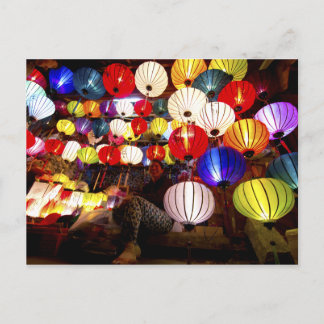 Postal Hoi An Lantern Lady