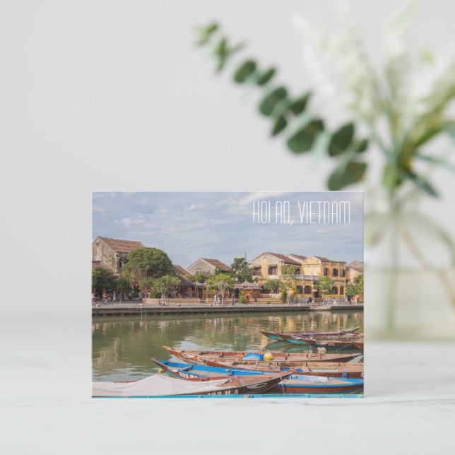 Postal Hoi An, Vietnam (Anverso de pie)