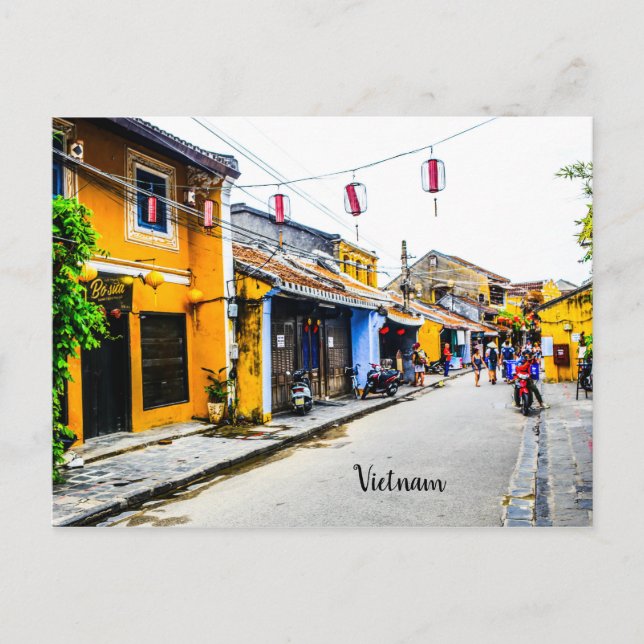 Postal Hoi An, Vietnam (Anverso)