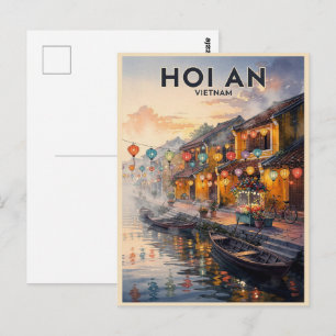 Postal Hoi An Vietnam Viajes Antiguos