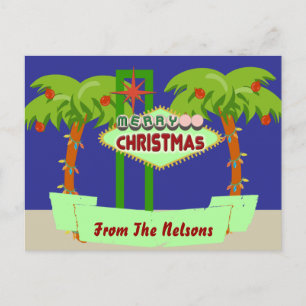 Postal Hoilday también del desierto