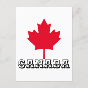 POSTAL HOJA DE ARCE DE CANADÁ - DÍA DE CANADÁ