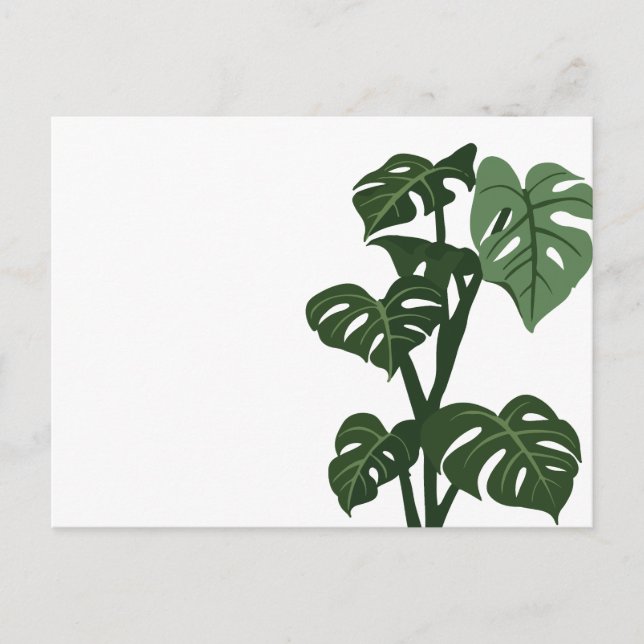Postal Hoja de arte de Boho (Anverso)