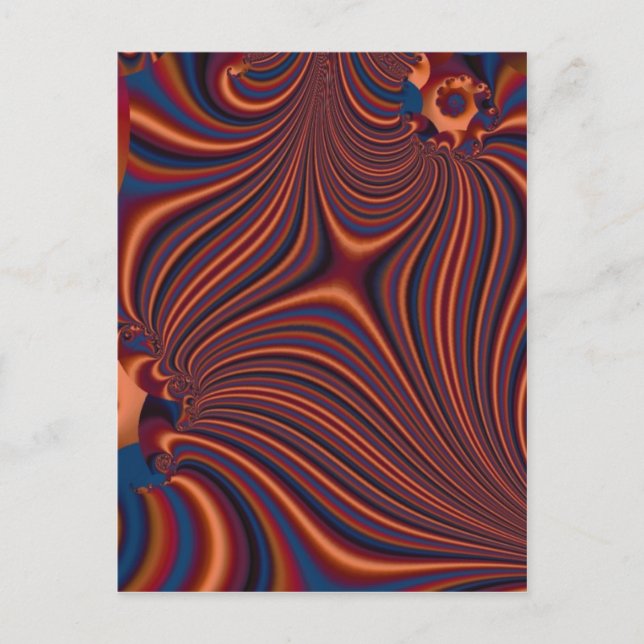 Postal hoja de cobre (Anverso)