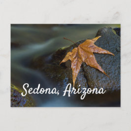 Postal Hoja de oro en Sedona, Arizona