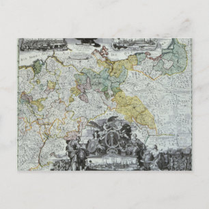 Postal Hoja maestra del soberano prusiano