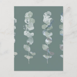 Postal Hojas de Eucalyptus