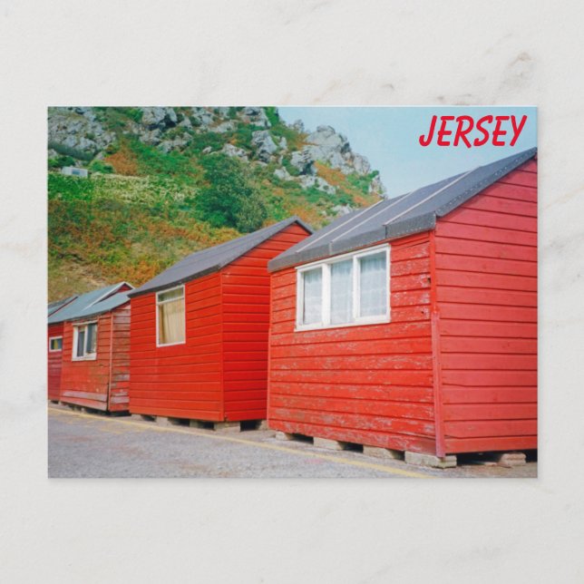 Postal Hojas de Jersey (Anverso)