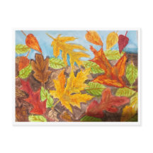 Hojas de Otoño Coloridas