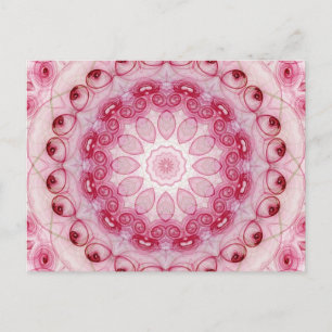 Postal Hojas de Rosa