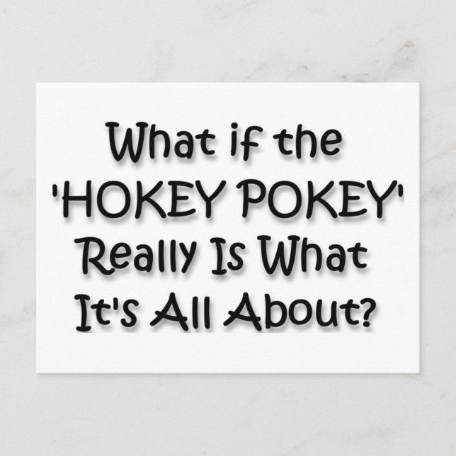 POSTAL HOKEY POKEY (Anverso)