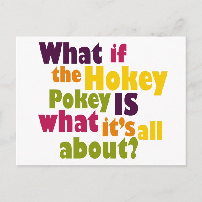 Postal Hokey Pokey (Anverso)