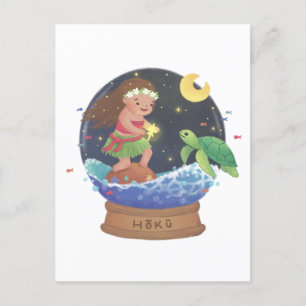 Postal Hoku: el Ilustracion de la estrella