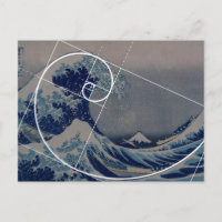 Hokusai se reúne con Fibonacci, proporción dorada