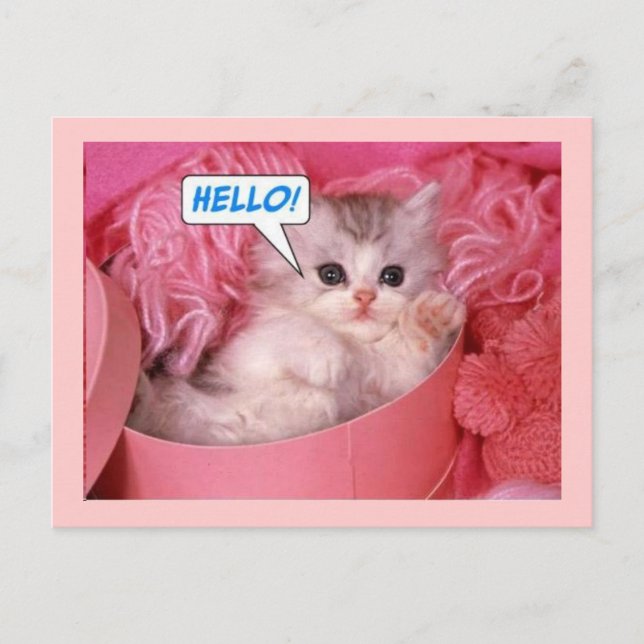 Postal Hola (Anverso)