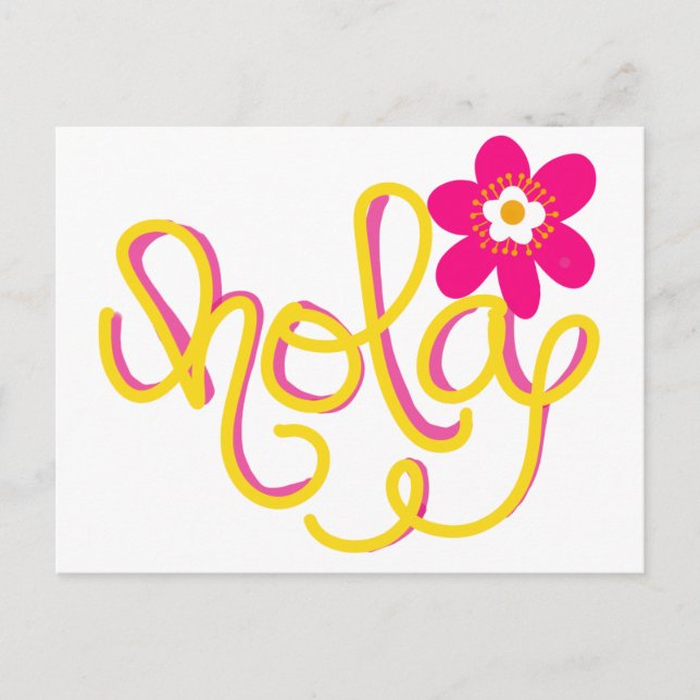 Postal Hola (Anverso)
