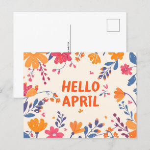 Postal Hola Abril, Postcross