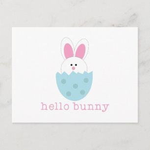 Postal Hola Bunny