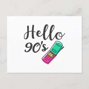 Postal Hola celular de los 90