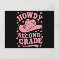 Hola Cowboy Vaquero de 2do Grado De Vuelta Al Cole