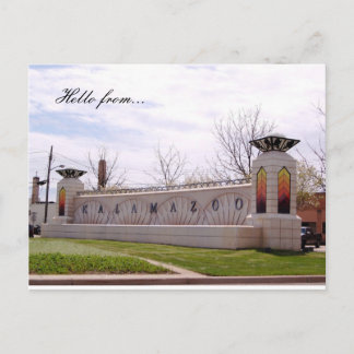 Postal Hola de… Kalamazoo