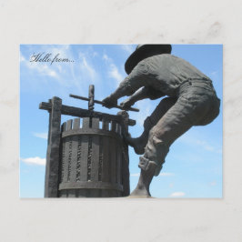 Postal Hola de… Napa Valley CA