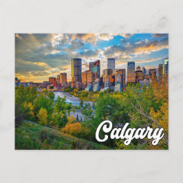 Postal Hola desde Calgary, Alberta, Canadá