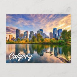 Postal Hola desde Calgary, Alberta, Canadá