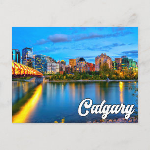 Postal Hola desde Calgary, Alberta, Canadá