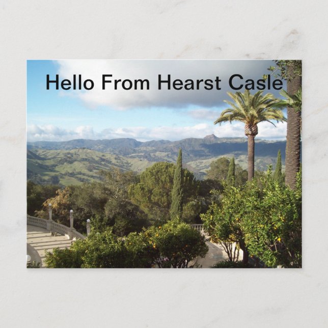 Postal Hola desde el Castillo del Corazón (Anverso)