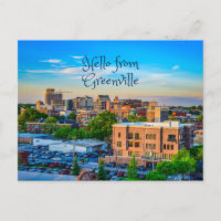 Hola desde Greenville, Carolina del Sur, Centro de