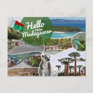 Postal Hola desde Madagascar