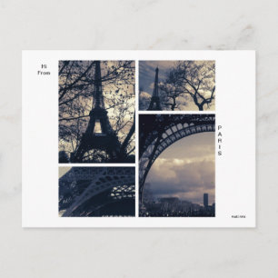 Postal Hola desde París