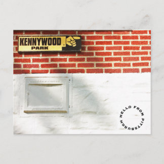 Postal Hola desde Pittsburgh