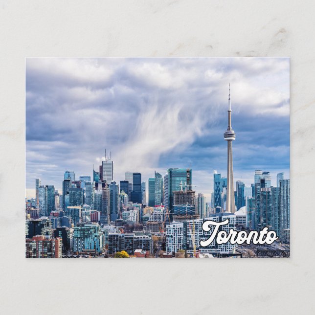 Postal Hola Desde Toronto, Ontario, Canadá (Anverso)