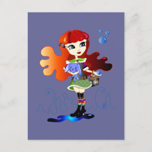 Postal Hola Dollies: Postcard de Fira