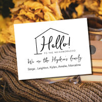 Hola, Editable Somos nuevos en el Poste del Barrio