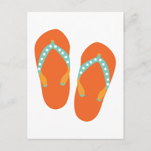 Postal Hola Flip Flops