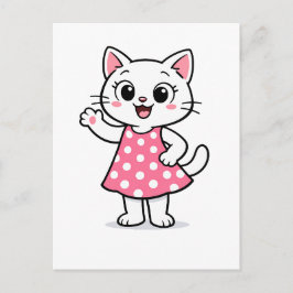 Postal Hola Kitty
