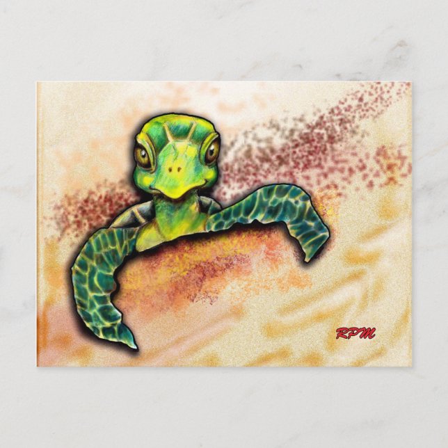 Postal ¡Hola Mundo! (Anverso)