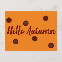 Postal Hola otoño