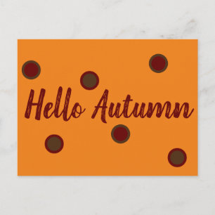 Postal Hola otoño