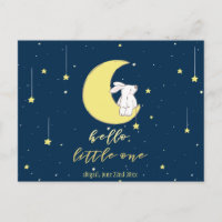 ¡Hola Pequeña! Conejo lindo en el Recién nacido de