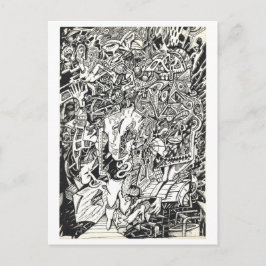 Postal "¡Hola!", por Brian Benson Postcard