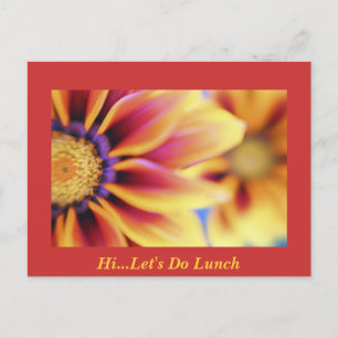 Postal Hola... Vamos a comer.