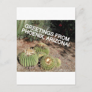 POSTAL HOLA Y BIENVENIDO A PHOENIX ARIZONA
