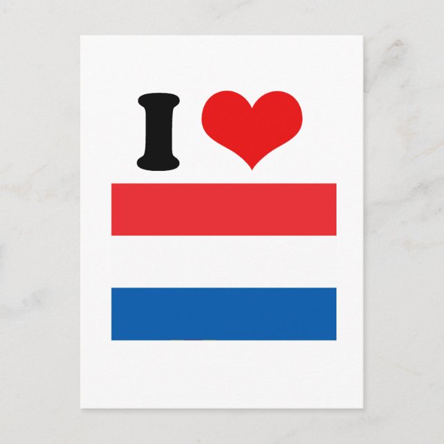 Postal Holanda (Anverso)