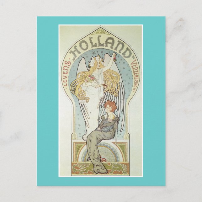 Postal Holanda (Anverso)