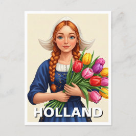 Postal Holanda Tulips Holanda