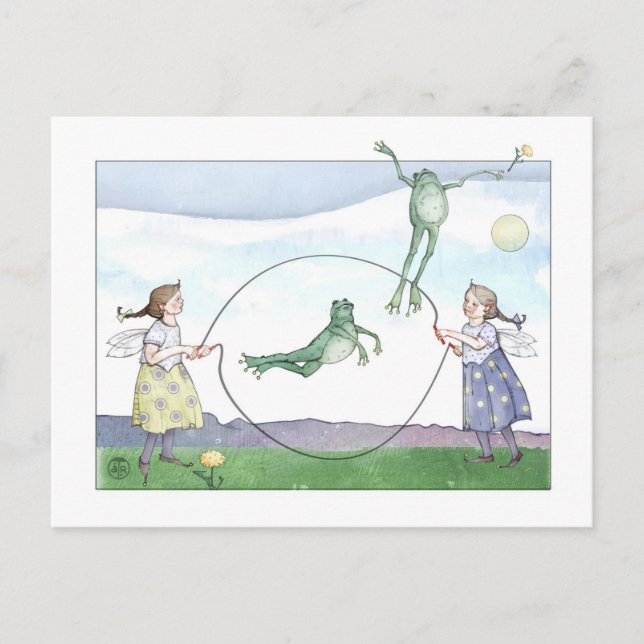 Postal Holandés doble (Anverso)